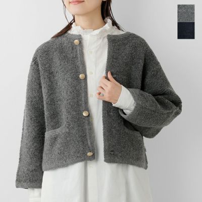 ORCIVAL オーチバル オーシバル ウール ニットブークレ カーディガン