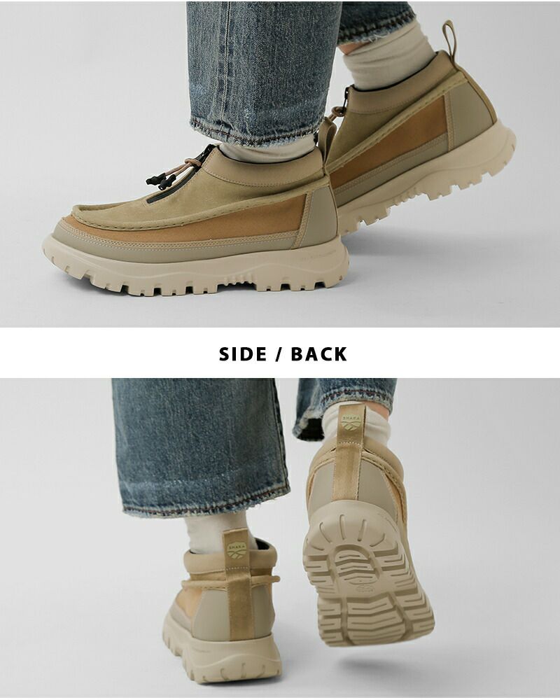 SHAKA シャカ ジップ ショート モカシン ブーツ “ZIP MOCCASIN BOOTIE