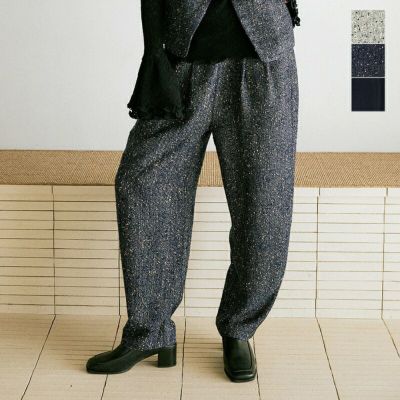 20%OFF】【÷÷】MidiUmi ミディウミ ワイド スラックス パンツ “wide