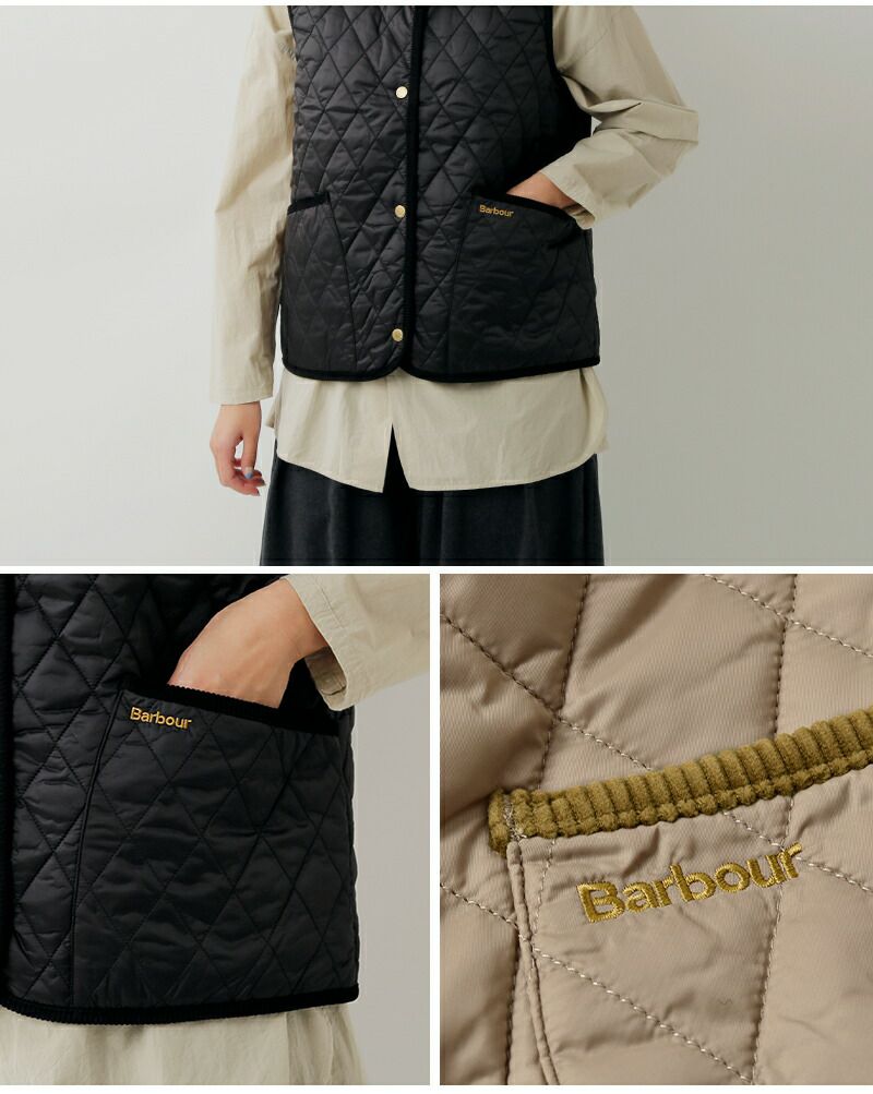 3こ1】【30%OFF】Barbour バブアー ウィルマ ライナー ベスト “WILMA