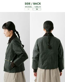 Barbour バブアー クロップド ビードネル ワックス ジャケット