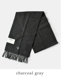 Barbour バブアー プレーン ラムウール スカーフ “PLAIN