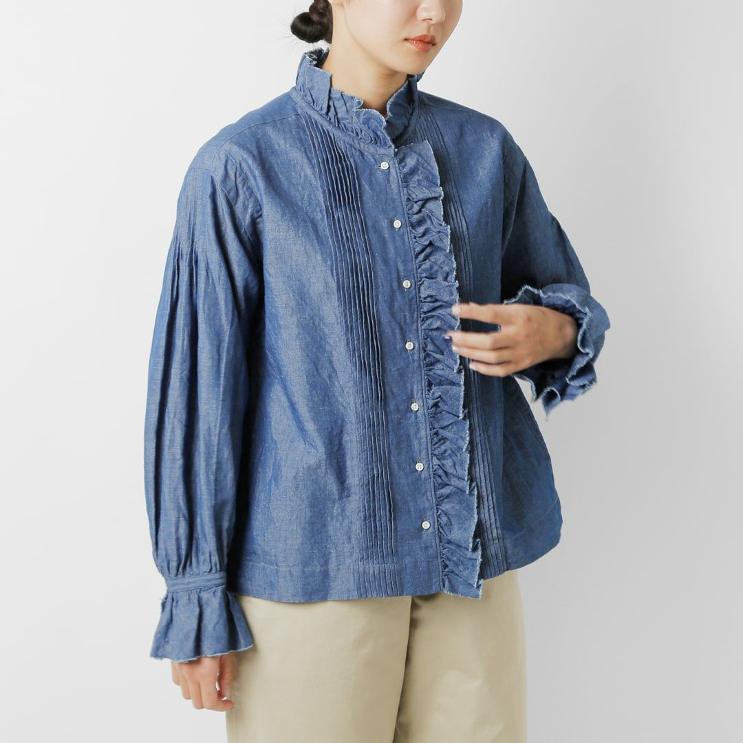 20%OFF】NIGEL CABOURN ナイジェルケーボン コットン リネン ギャザー