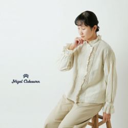 20%OFF】NIGEL CABOURN ナイジェルケーボン コットン リネン ギャザー