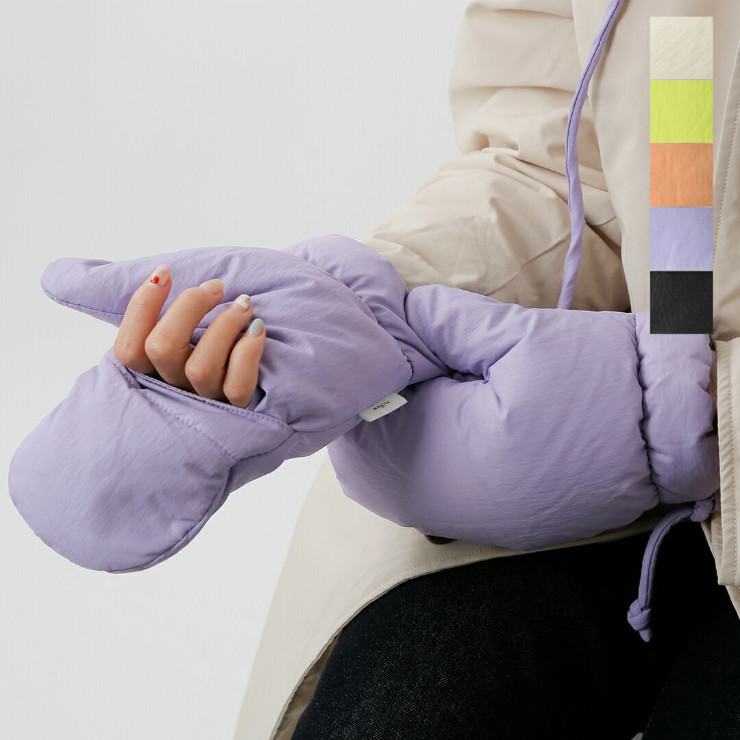 miffew ミフュー ダウン ミトン “DOWN MITTENS” few25wac5355-nk