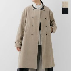 極美品　タグ付き　magari マガリ コットンウール　コートワンピース 30%OFF】MAGALI マガリ オールドヴィンテージ コットン ダブルボタン