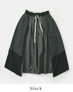 MAGALI マガリ ピンドット ツイード ヴィンテージ スカート sk78