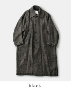 クーポン対象】VOAAOV ヴォアーブ ウールリネン ヘリンボーン ステン