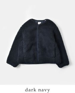 ORCIVAL オーチバル オーシバル ボアフリース ラウンドネック ブルゾン