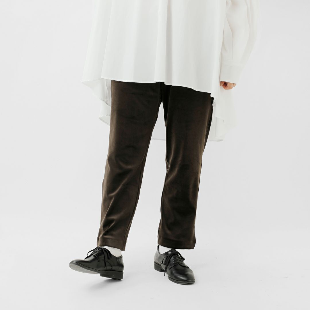 ミズイロインド　ベロアイージーパンツ mizuiro ind ミズイロインド ベロア イージー パンツ 4-260066