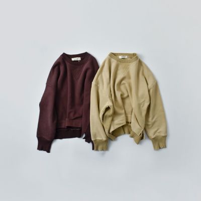 20%OFF】tumugu ツムグ コットン 裏起毛 ストーンウォッシュ加工