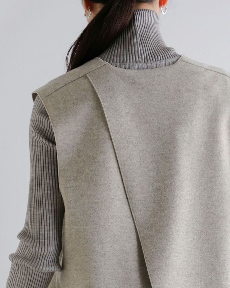 CHIGNON シニヨン Wフェイス ジャージ ジレ 1855-203kk 2025aw新作