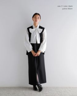 CHIGNON シニヨン Wフェイス ジャージ スカート 2855-212kk 2025aw新作