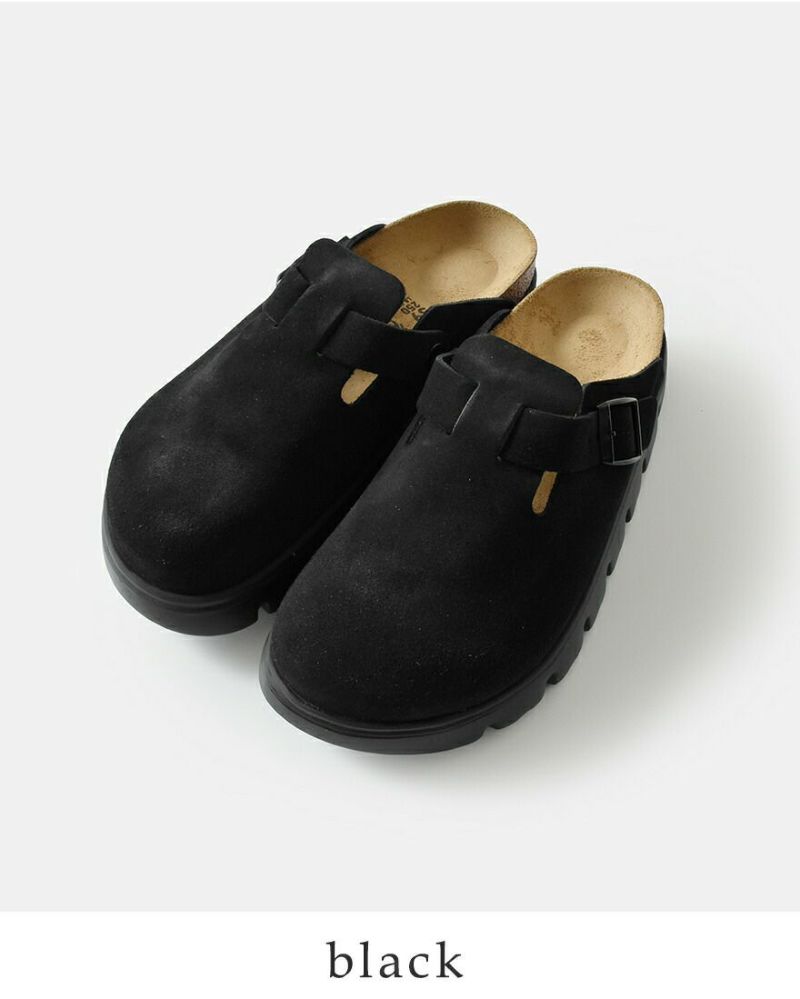 papillio by BIRKENSTOCK パピリオ バイ ビルケンシュトック  ボストンチャンキー スエードレザー ナロー フラット サンダル “BOSTON CHUNKY” boston-chunky レディース 2025aw新作  クーポン対象 papillio by BIRKENSTOCK パピリオ バイ ビルケンシュトック ボストン