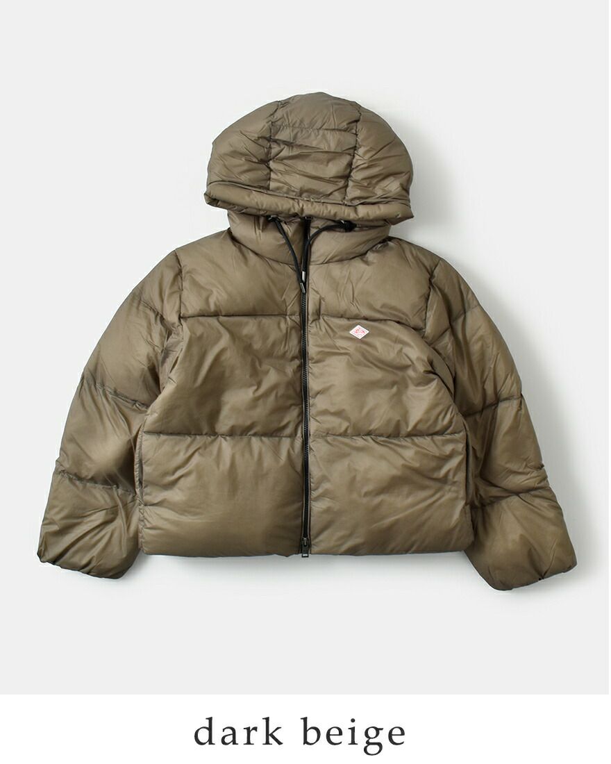 DANTON ダントン ナイロン 6D ミニリップストップ ハイロフト ダウン