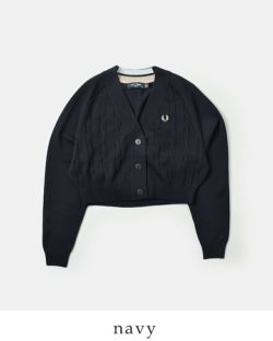 FRED PERRY フレッド ペリー ケーブル ニット カーディガン “CABLE