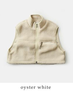 Gymphlex | ライトボア ショートベスト Gymphlex | ライトボア ショートベスト WOMEN（その他アウター