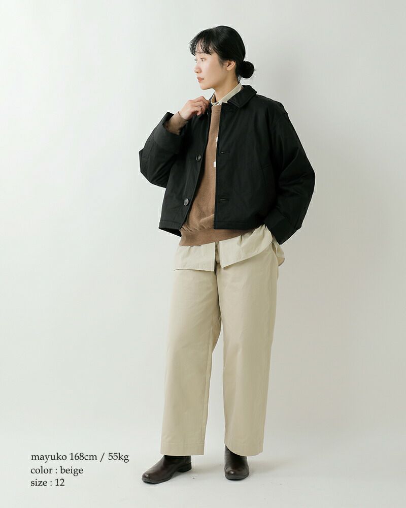 Gymphlex ジムフレックス コットン ストレッチツイル ショート コート