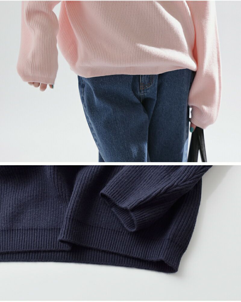 kelen ケレン デザインカラー ニット プルオーバー “MOMO