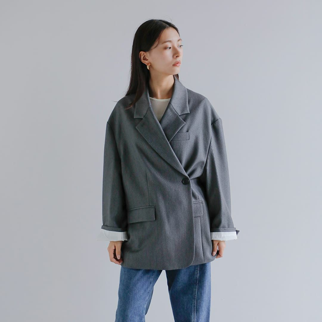 30%OFF】CLANE クラネ 2way テーラード オーバー ジャケット 19103