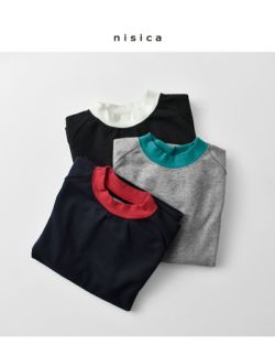 30%OFF】nisica ニシカ ウール クルーネック カットソー プルオーバー