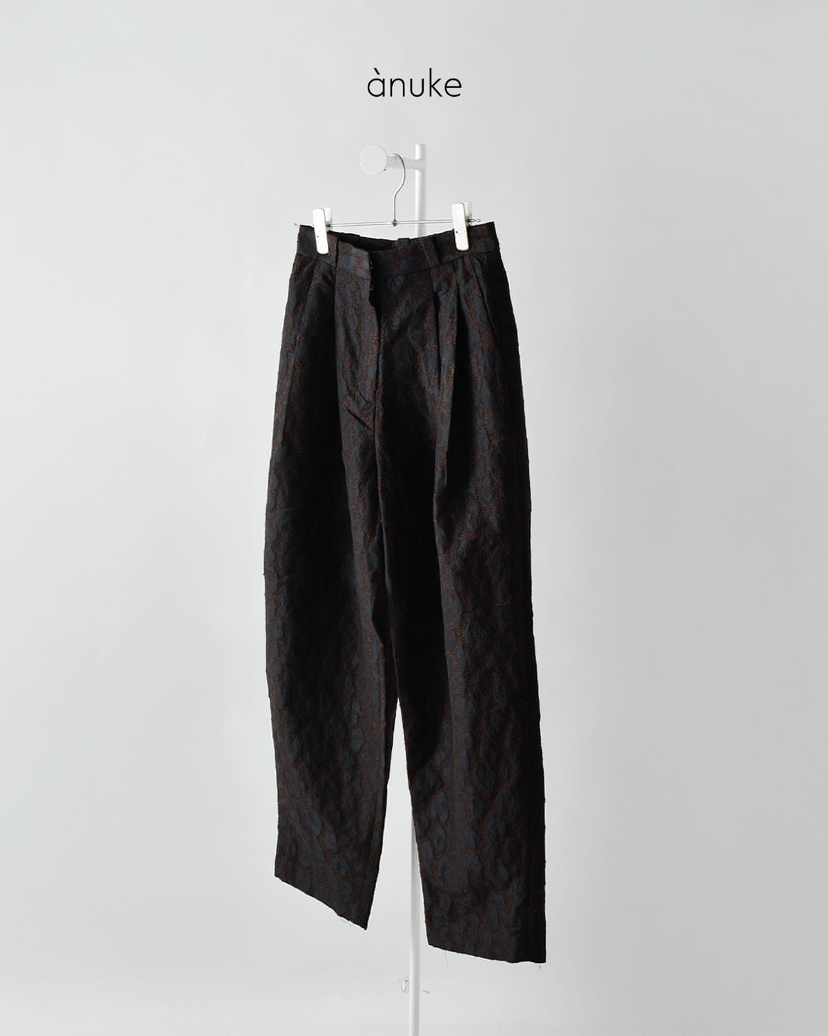 40%OFF】anuke アンヌーク レオパード ジャガード パンツ “Leopard