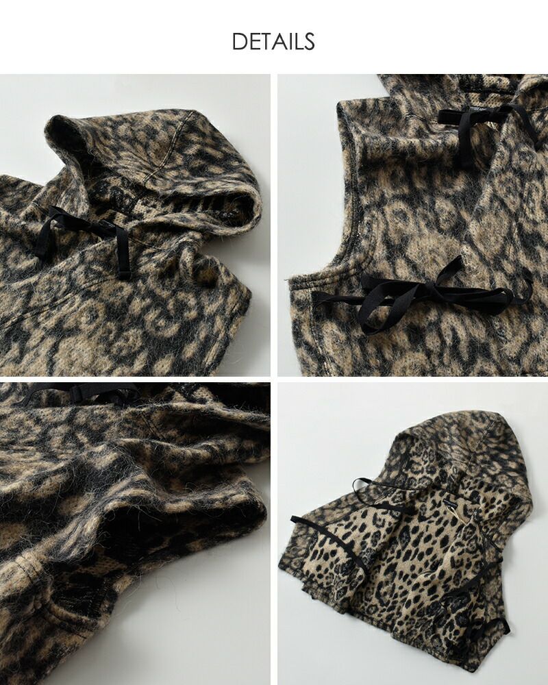 ENGINEERED GARMENTS レオパードベスト　18w ENGINEERED GARMENTS レオパードベスト 18w ENGINEERED GARMENTS
