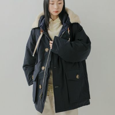 クーポン対象】PYRENEX ピレネックス アルモニ フード ショート ダウン