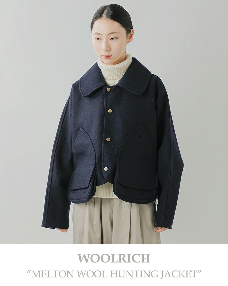 ヴィンテージ　ウーリッチ　ハンティングコート WOOLRICH ウールリッチ メルトン ウール ハンティング ジャケット