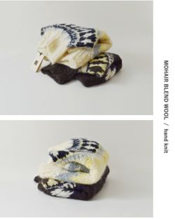 30%OFF】unfil アンフィル モヘアブレンド ハンドニット ハイネック