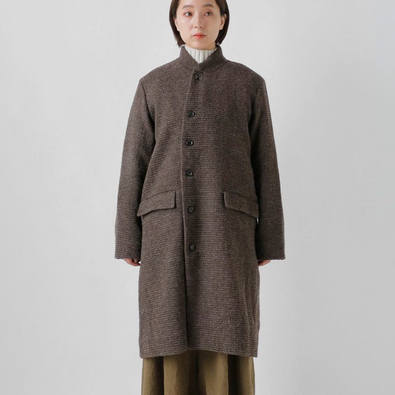 Vlas Blomme ヴラスブラム ブラスブラム リネン ウール ワッフル 2way