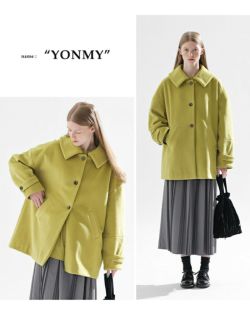 30%OFF】kelen ケレン ビッグカラー Aライン コート “YONMY