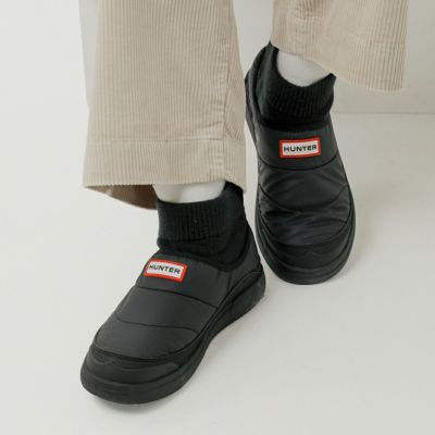 HUNTER ハンター　インアウト　パフィニットブーツ HUNTER/ハンター インアウトパッファーニットブーツ 通販 - ディノス