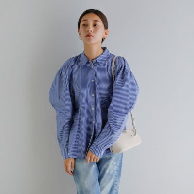 30%OFF】CLANE クラネ ボリュームスリーブ シャツ 19122-4252