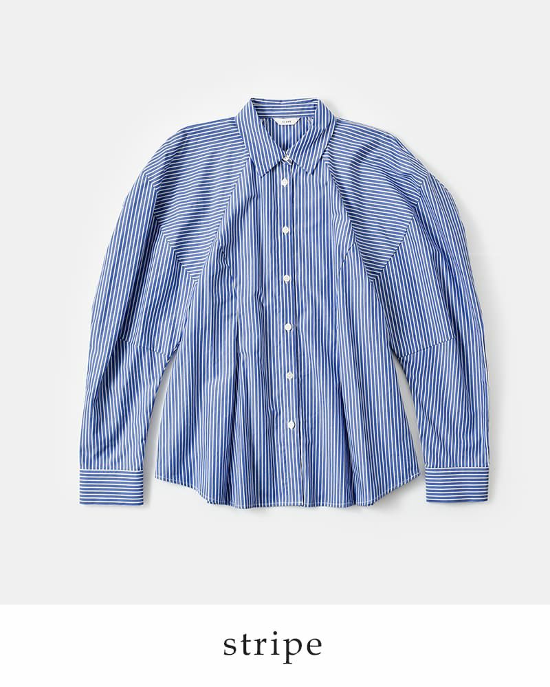 CLANE クラネ ボリュームスリーブ シャツ 19122-4252 2025aw新作