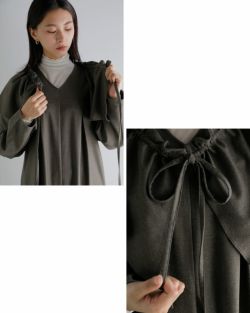 MANOF マノフ ラッフルカラー オールインワン 89112-5112 2025aw新作