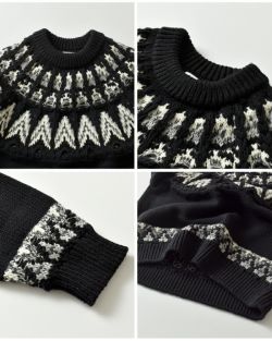 COOHEM コーへン KOUHEN ノルディック ニット プルオーバー 11-254-020