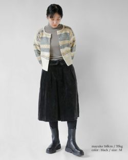 ASEEDONCLOUD アシードンクラウド  セイヤコウ ユニフォーム ベルベット ショート トラウザー パンツ “Seiyako uniform short trousers” 252502 レディース 2025aw新作 クーポン対象 20%OFF】【÷÷】ASEEDONCLOUD アシードンクラウド セイヤコウ