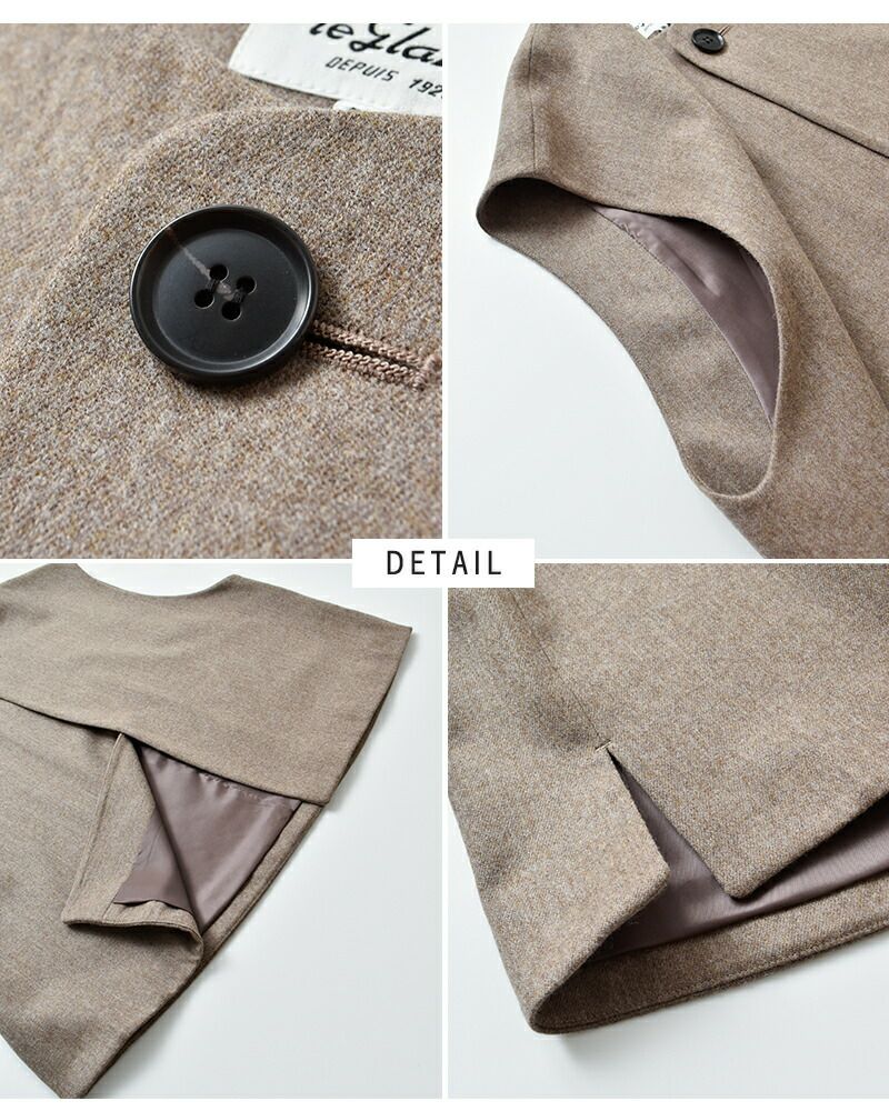 LE GLAZIK ウール ジレ DKNAVY LE GLAZIK ウール ジレ DKNAVY - メルカリ