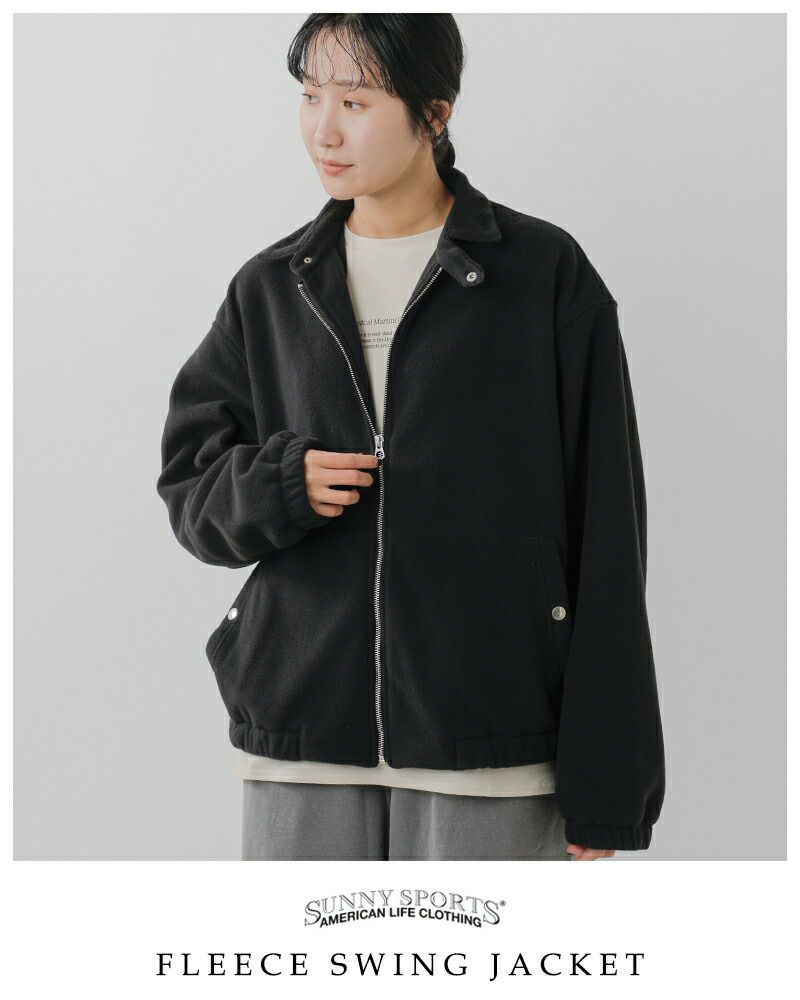 SUNNY SPORTS サニースポーツ フリース スイングトップ ジャケット