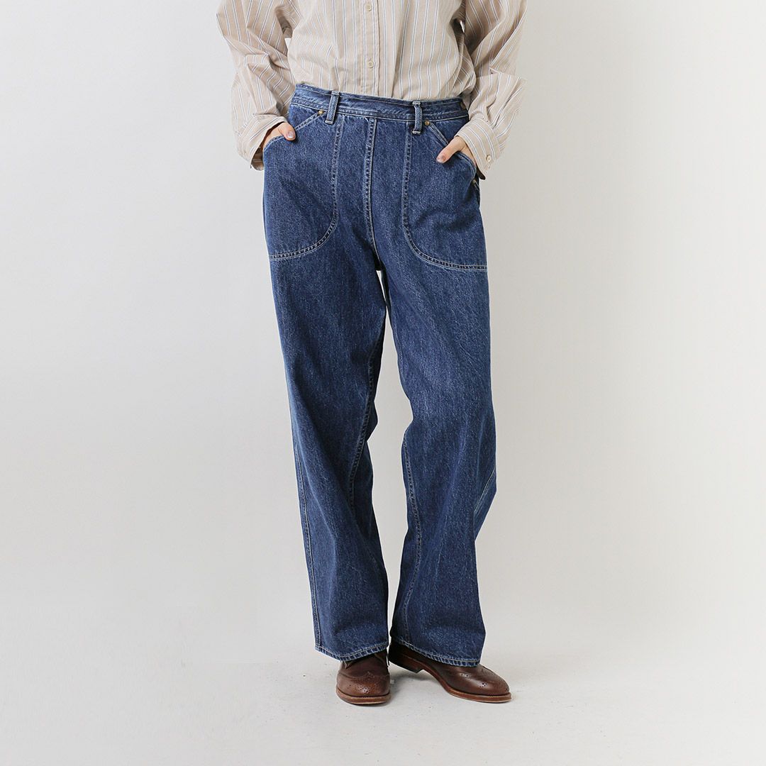 ordinaryfits オーディナリーフィッツ ナチュラルスラブ デニム ランチ