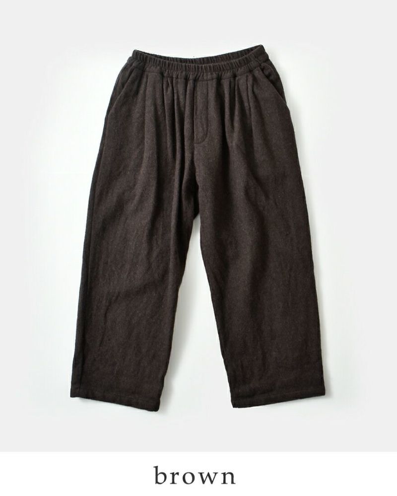 20%OFF】Veritecoeur ヴェリテクール ウール タック パンツ vc-2798