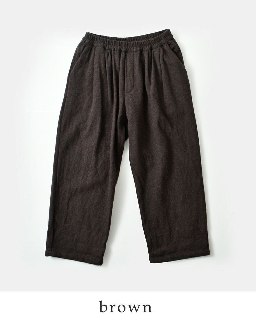 20%OFF】Veritecoeur ヴェリテクール ウール タック パンツ vc-2798