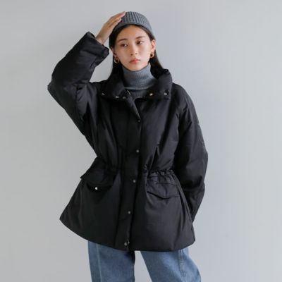 anuke アンヌーク スタンドカラー ミドル丈 ダウンコート “Standcollar