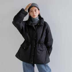 【美品】anuke Standcollar Coat 38 黒 美品】anuke Standcollar Coat 38 黒 anuke 予約商品/anuke アンヌーク