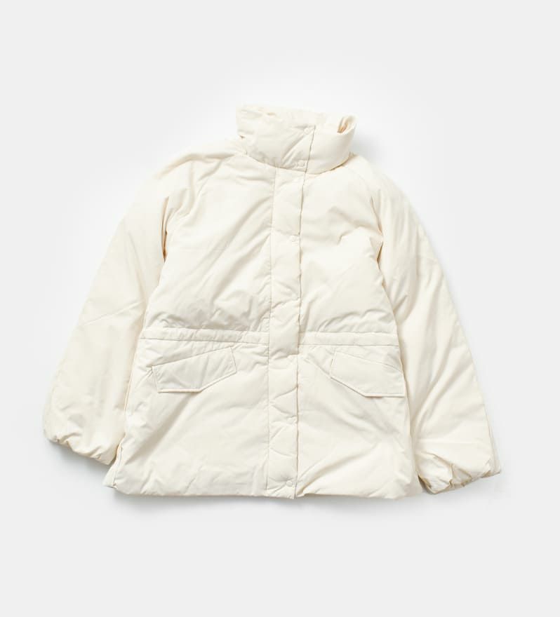 40%OFF】anuke アンヌーク スタンドカラー ミドル丈 ダウンコート