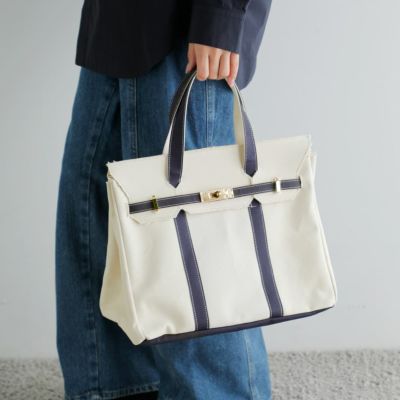 SEA シー TOMBOY コットン リメイク トート バッグ 112606056-9 2025aw