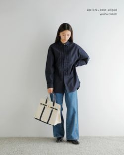 SEA シー TOMBOY コットン リメイク トート バッグ 112606056-9 2025aw