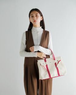 SEA シー TOMBOY コットン リメイク トート バッグ 112606056-9 2025aw