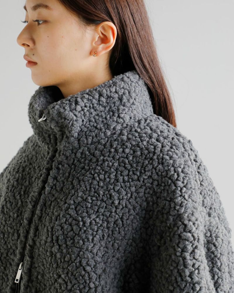 CLANE クラネ バルーン ボア ブルゾン 19101-0032 2025aw新作